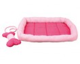 Coussin et os rose